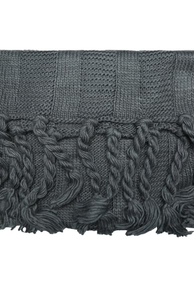 Bufanda Winter Knitted  Gris Acrílico h5 Imagen3